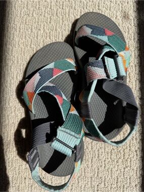 Chaco Women's Mega Z/1 Wide-Strap Classic Sandal - Mosaic size 5